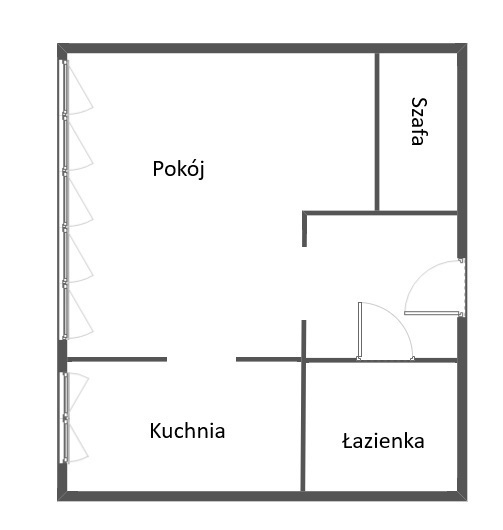 Kawalerka 31m2 po remoncie, zielone Pomorzany