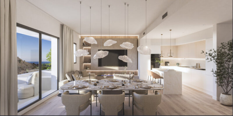 Apartament z wyjątkowym ogrodem, Villajoyosa