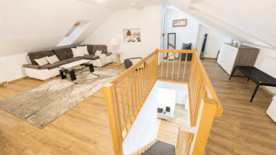3-pokojowe+antresola, balkon, 2-stan.garaż, Bukowo