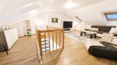 3-pokojowe+antresola, balkon, 2-stan.garaż, Bukowo