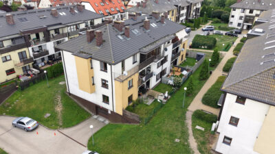 3-pokojowe+antresola, balkon, 2-stan.garaż, Bukowo