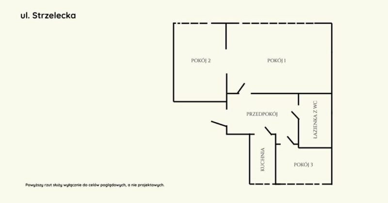 3-pokojowe mieszkanie w centrum Szczecina | 53,60