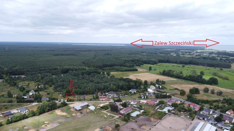 Działka 605m2/Warunki zabudowy/Zalew Szczeciński