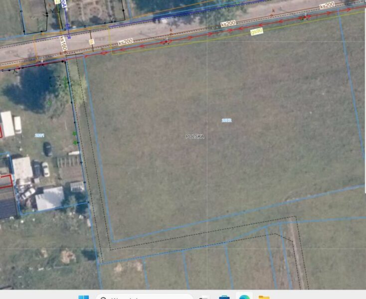 Działka Wieńkowo,gm.Police,0.5051ha,plan .