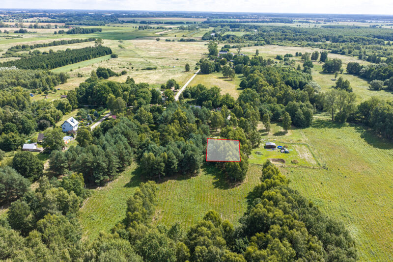Działka z WZ | Las | 11 km od morza
