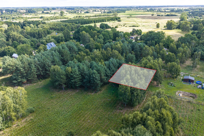 Działka z WZ | Las | 11 km od morza