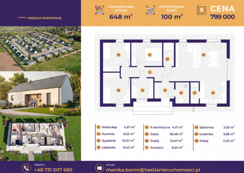 -50 tysięcy! Dom wolnostojący 100m² działka 648m²