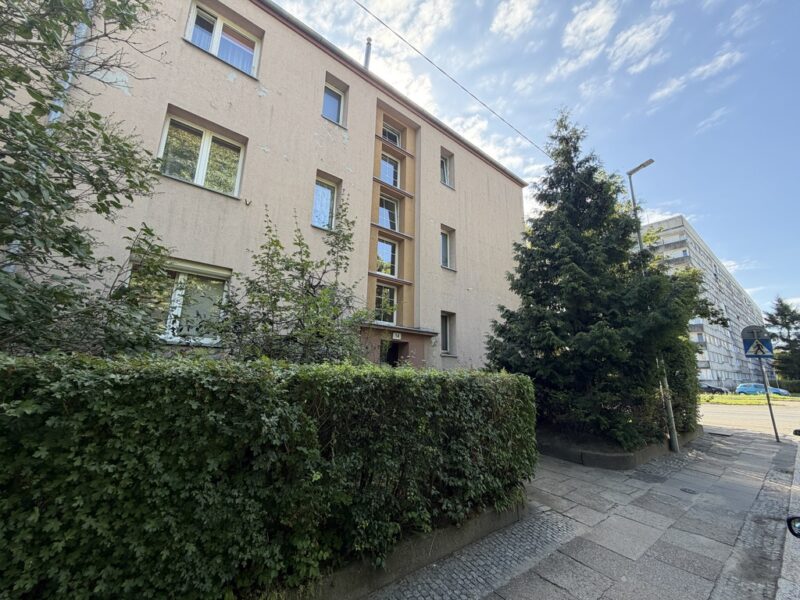 Pogodno, dwa pokoje, balkon, piwnica, ogródek