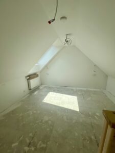 Adaptacja poddasza 92,90 m2