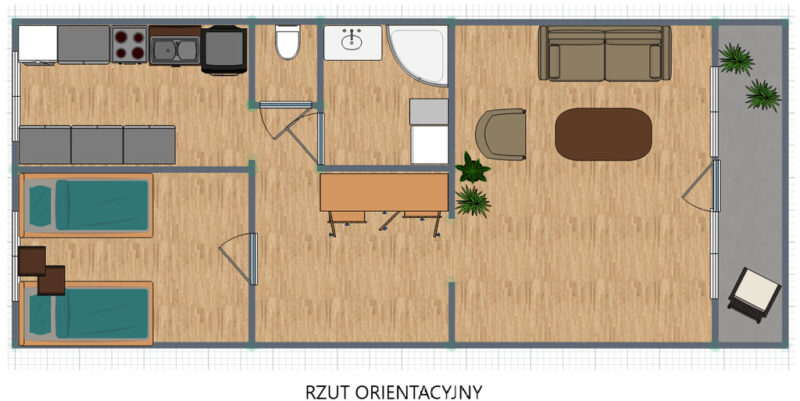 Gryfino - 2 pokoje na sprzedaż od zaraz!
