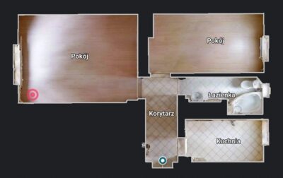 [3D] 2pok. rozkładowe, oddzielna kuchnia, parter