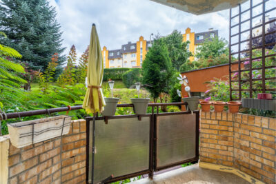 Balkon i ogródek! 57m2, duże 2 pokoje. Os. Bukowe!