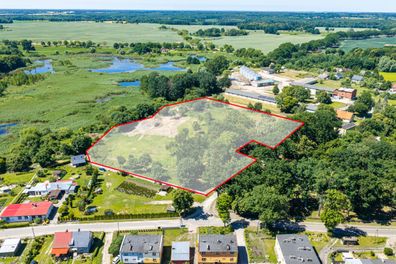 4,95 ha pod osiedle | wniosek WZ na 17 domów