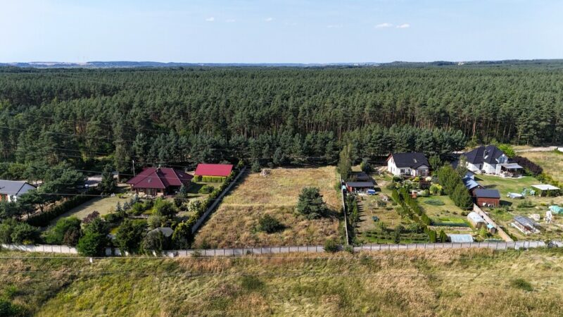 Działka budowlana pod lasem z POG ★ Nowe Czarnowo
