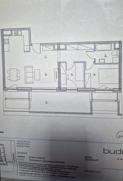 Apartament Na Sprzedaż | 60 m2 | 3 pok. | Taras