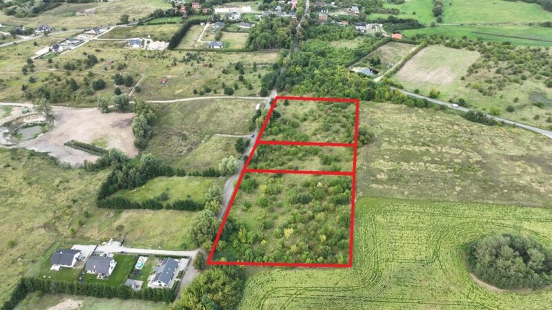 Atrakcyjna działka Dołuje 9000 m2 posiada WZ