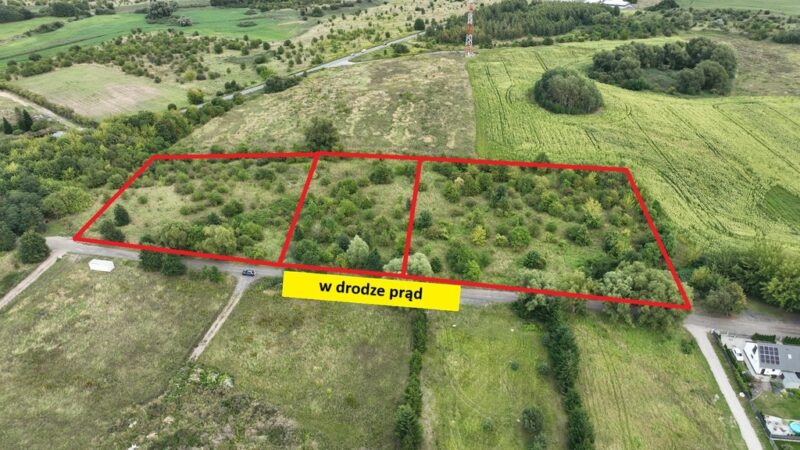 Atrakcyjna działka Dołuje 9000 m2 posiada WZ