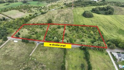 Atrakcyjna działka Dołuje 3000 m2 posiada WZ