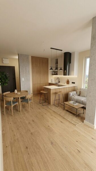 Apartament 48m², widok na Odrę