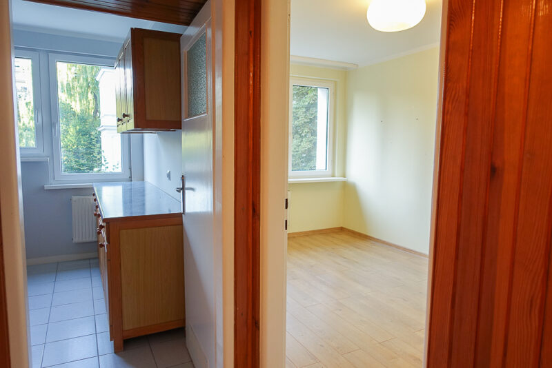 Śródmieście 2 pokoje, widna kuchnia, balkon