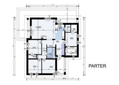 Tanowo wolnostojący dom 263m2 6 pokoi dz. 947m2