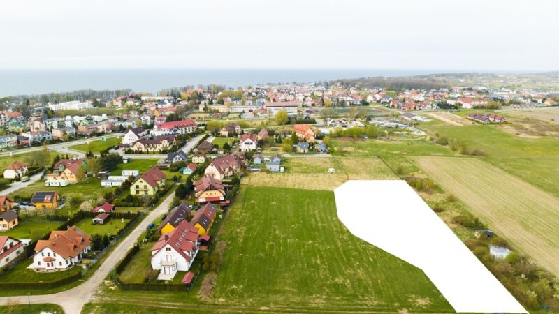 Działka budowlana w Rewalu 3020 m2 blisko morza
