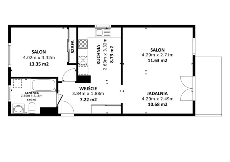 Apartament z ogródkiem i parkingiem os. Poziomkowe