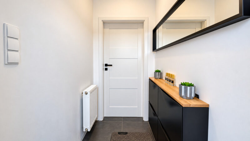 DOM W ZABUDOWIE BLIŹNIACZEJ | 87,27 m² | 559 m²