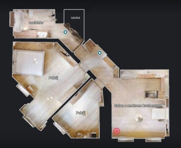 [3D] 3pok., przestronne, ciepłe, sauna!