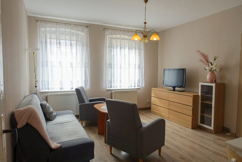 Podjuchy 3 pokoje, 59,2 m2, ogródek, 498000 zł