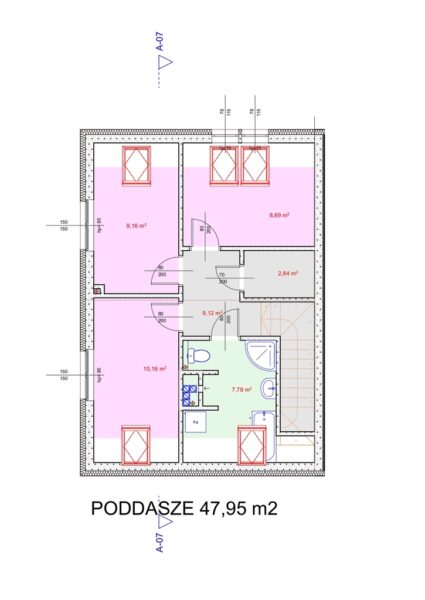 Dom w zabudowie bliźniaczej w Dobrej 840 k.