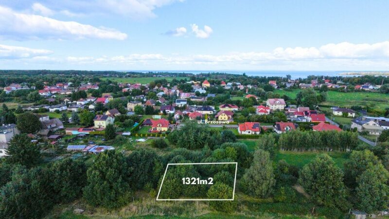Działka Trzebież pod zabudowę jednorodzinną.