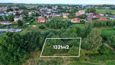 Działka Trzebież pod zabudowę jednorodzinną.