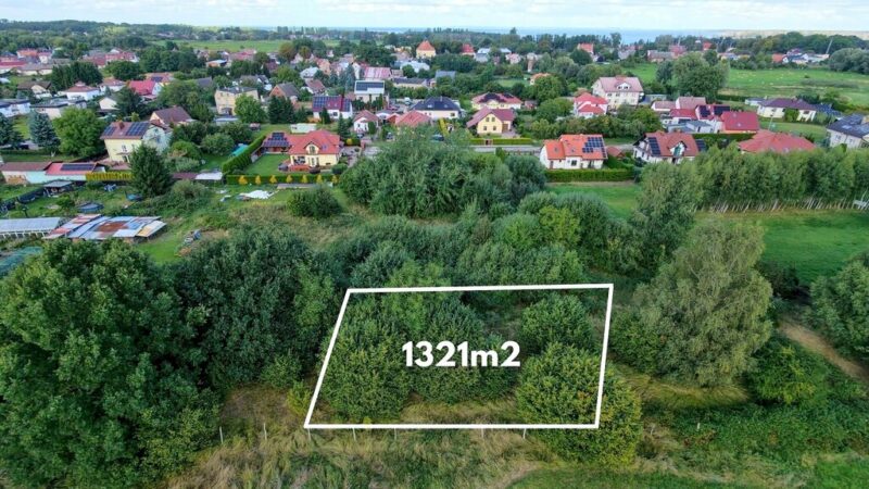 Działka Trzebież pod zabudowę jednorodzinną.