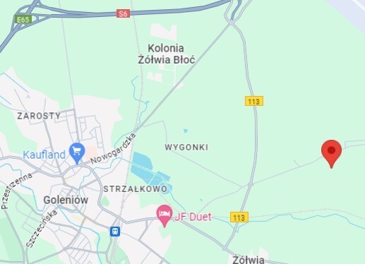 Działka na sprzedaż Marszewo 1 174 m²
