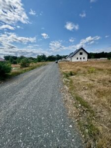 DZIAŁKA Z WZ NA 2 DOMY, 4 KM OD GOLENIOWA