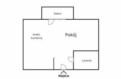 Kawalerka | Balkon | Nowe Miasto