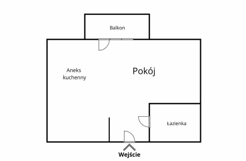 Kawalerka | Balkon | Nowe Miasto