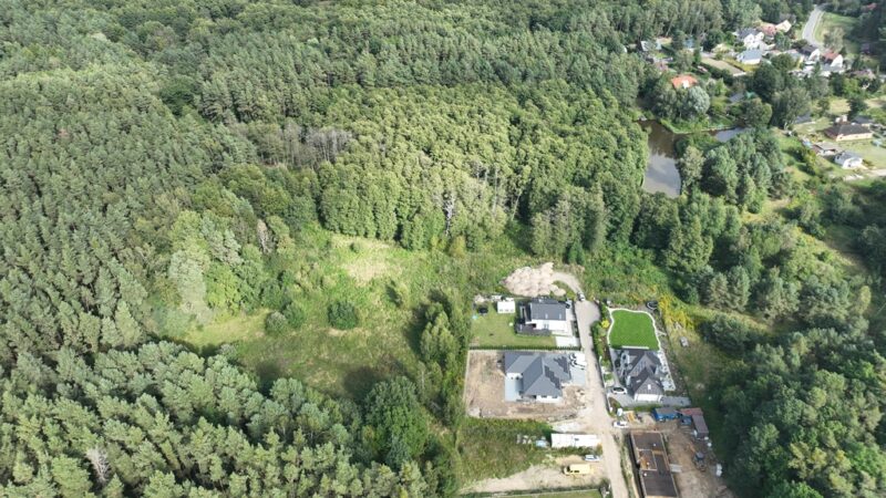 Działka 1940 m² przy lesie – Szczecin Płonia
