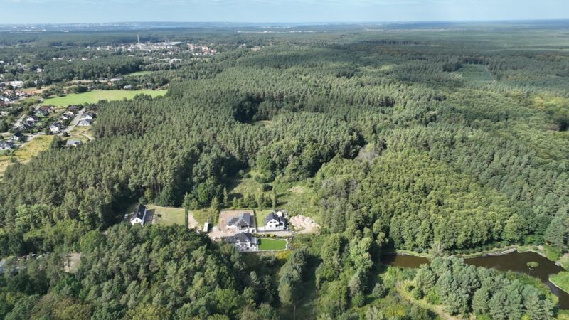 Działka 1940 m² przy lesie – Szczecin Płonia