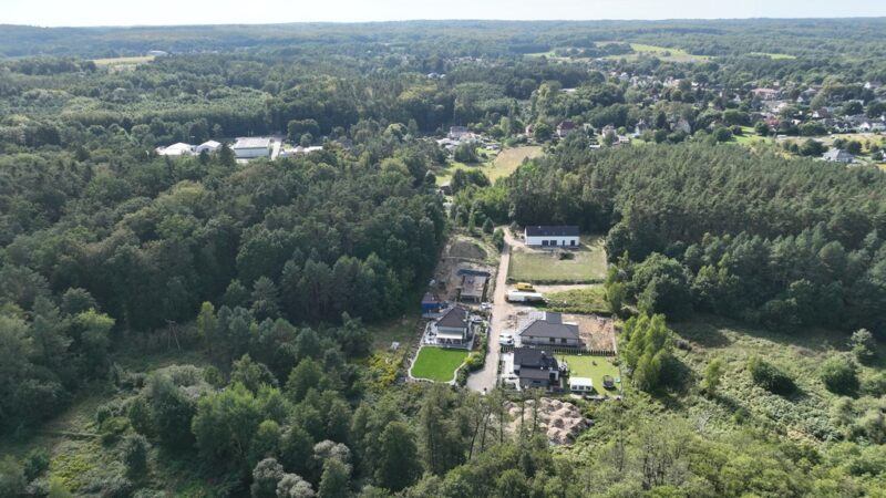 Działka 1940 m² przy lesie – Szczecin Płonia