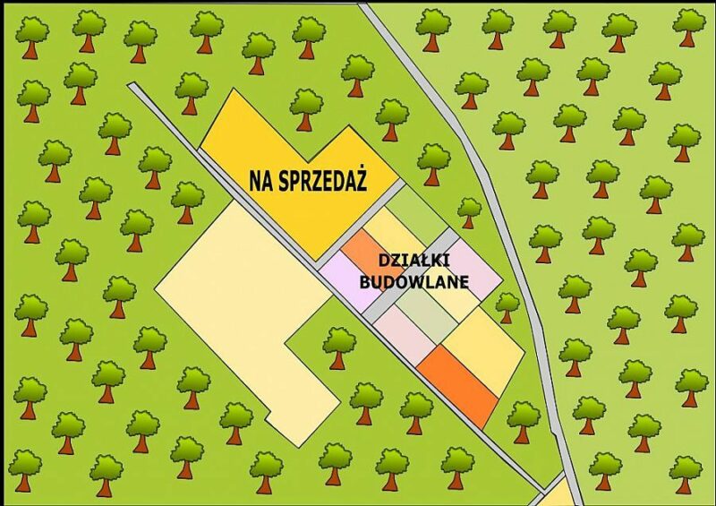 Kompleks działek dla dewelopera