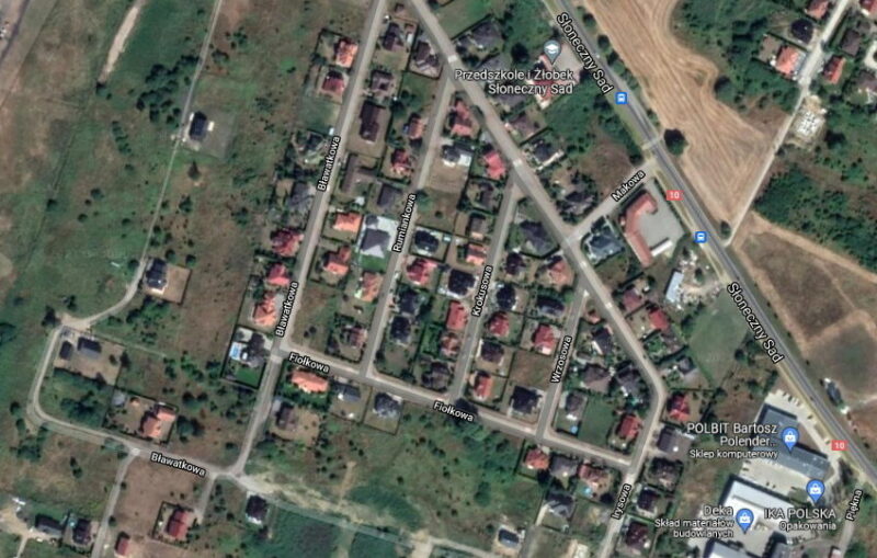 Działka 799m2 Dołuje, wydane warunki zabudowy