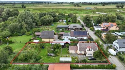 Dąbie dom wolnostojący duża działka 1191 m2