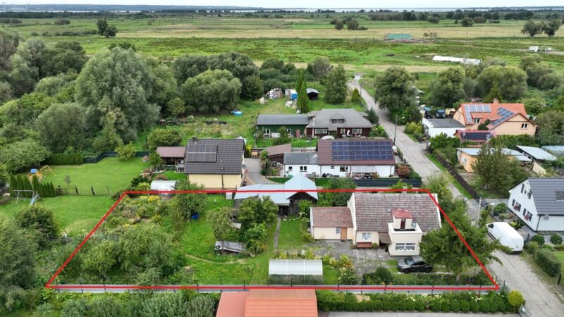 Dąbie dom wolnostojący duża działka 1191 m2