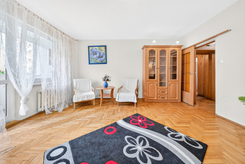 4 pokoje, 73 m², parter, balkon, Świerczewo.