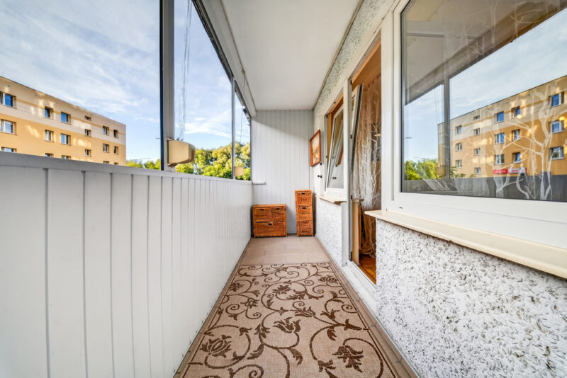 4 pokoje, 73 m², parter, balkon, Świerczewo.