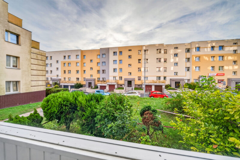 4 pokoje, 73 m², parter, balkon, Świerczewo.