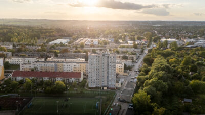 4 pokoje, 73 m², parter, balkon, Świerczewo.