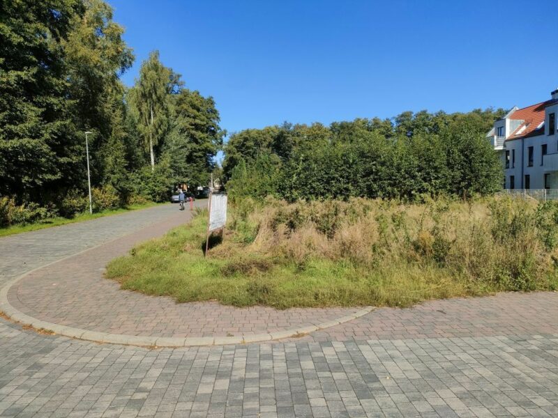 Międzywodzie działka nad morzem 620m2 z projektem.